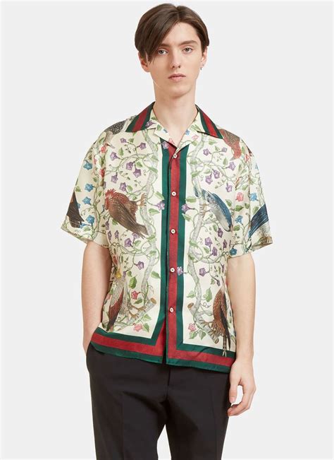 gucci bowling shirts|gucci flannel shirt.